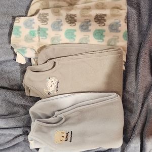 3 Halo Fleece Sleepsacks